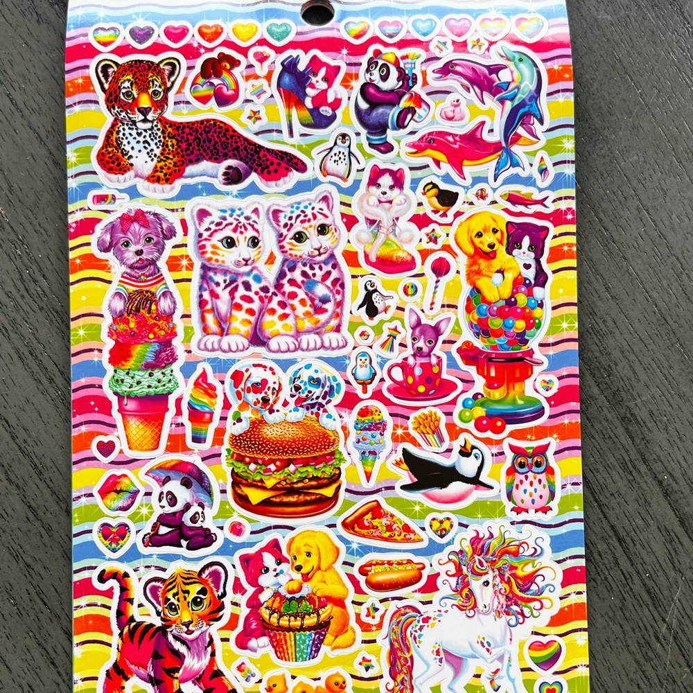 Lisa Frank Colorful Sticker Collection - Picture 3 of 6